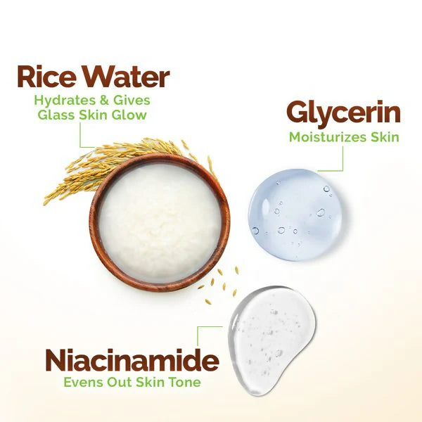 Mamaearth Rice Water Moisturizing Body Wash with Rice Water & Hydrating Lily For Dewy Glass Skin