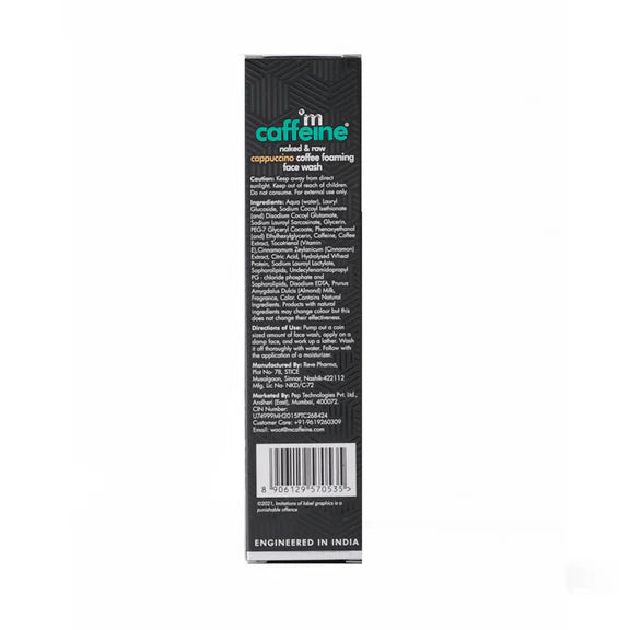 mCaffeine Anti Acne Coffee Foaming Face Wash - 75 ml