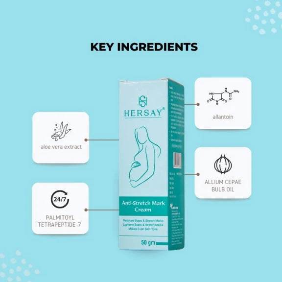 Hersay Anti-Stretch Mark Cream - 50 gm