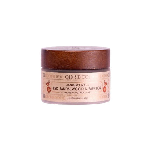Old School Rituals Red Sandalwood & Saffron Age-Defying Face Moisturiser - 50 gm