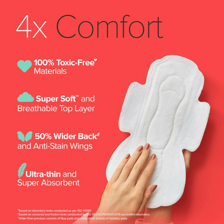 Nua Complete Comfort L Pads - 12 pads