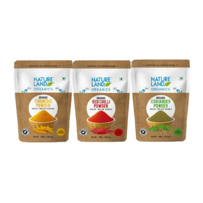 Nature Land Organics Spices - combo