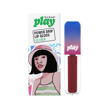 Sugar Play Power Drip Lip Gloss - 03 Valid - 2 ml