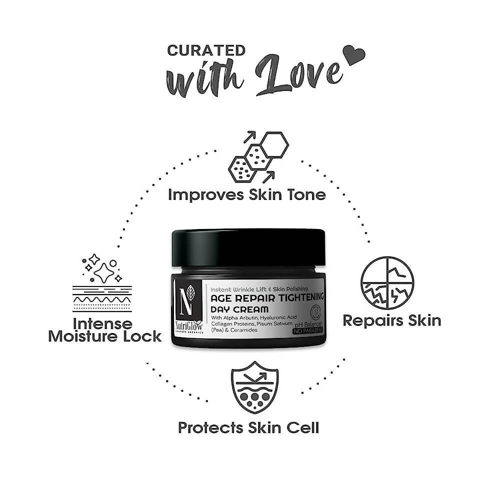 NutriGlow Advanced Organics Age Repair Tightening Day Cream - 50 gm