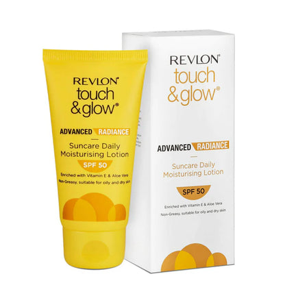 Revlon Touch & Glow Advanced Radiance Sun Care Daily Moisturizing Lotion SPF 50 - 50 ml