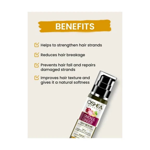 Oshea Herbals Onion & Ginger Hair Serum - 110 ml