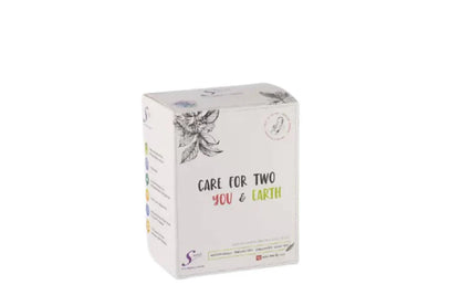 Saathi Bamboo Fiber Regular Flow Sanitary Napkins Pack - 12 Pads