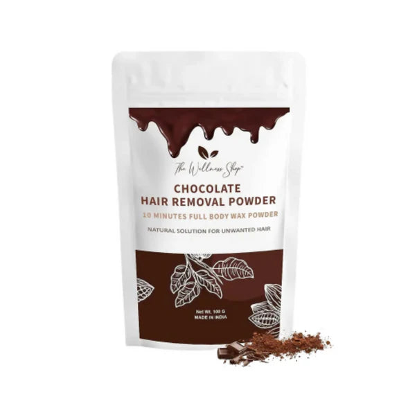 The Wellness Shop Chocolate Hair Removal Powder - 100 gm