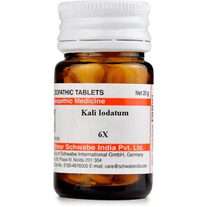 Dr. Willmar Schwabe India Kali Iodatum Trituration Tablet (20 gm) -3X - 20 gm