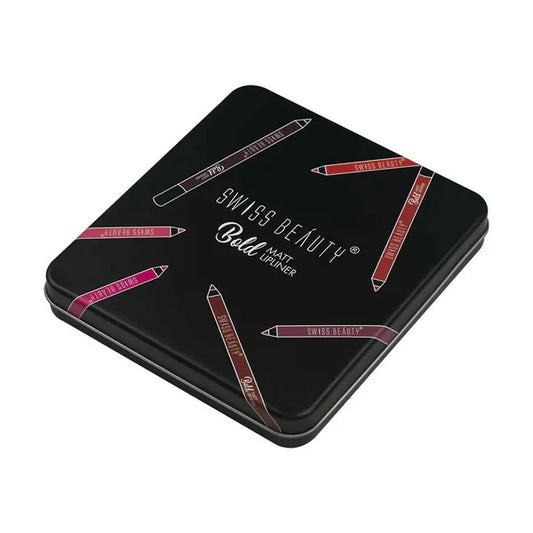 Swiss Beauty Bold Matt Lip Liner Set - 1.6 gm - Set of 12