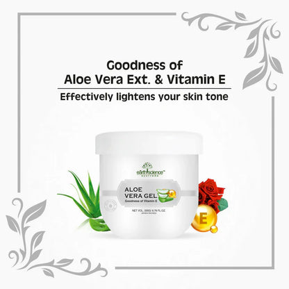 Earth Science Ayurveda Pure Aloe Vera Gel with Vitamin E - 200 gm