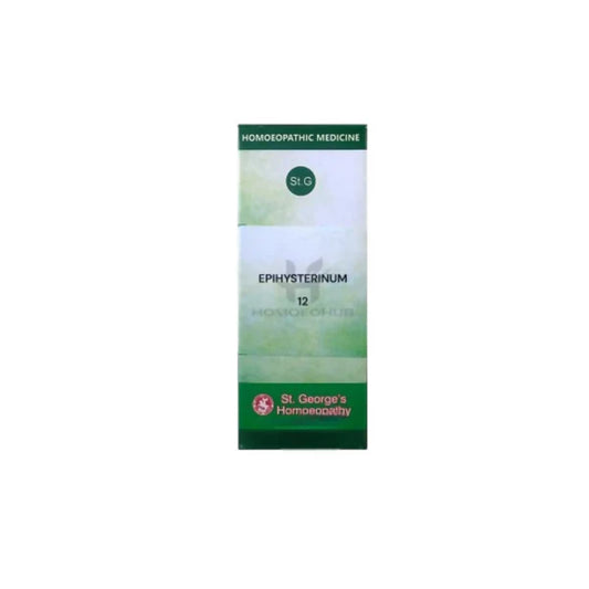 St. George's Homeopathy Epihysterinum Dilution - 30 ml - 1000 CH