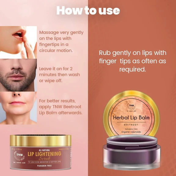 The Natural Wash Herbal Lip Care Combo - combo