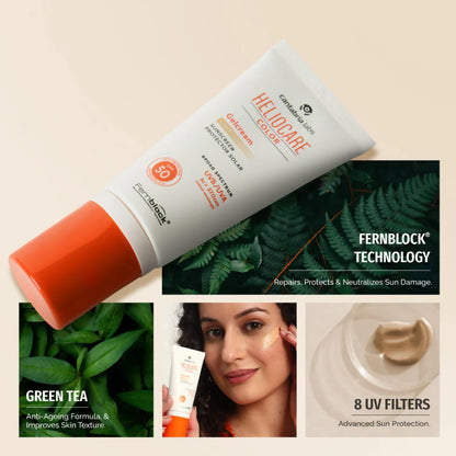 Heliocare Color Gel Cream Tinted Sunscreen SPF 50 Uva & Uvb Protection - 50 ml