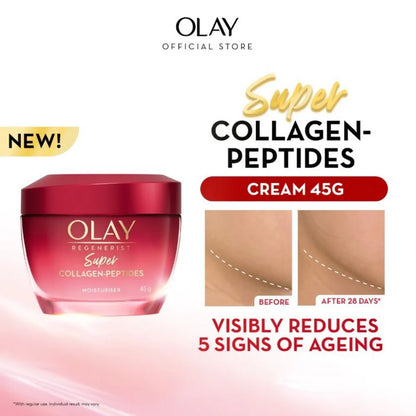 Olay Super Collagen Peptides Moisturizer For Firm & Lifted Skin - 45 gm