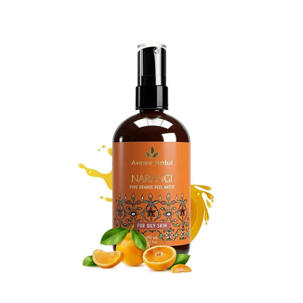 Avimee Herbal Narangi Pure Orange Peel Water For Oily Skin - 110 ml