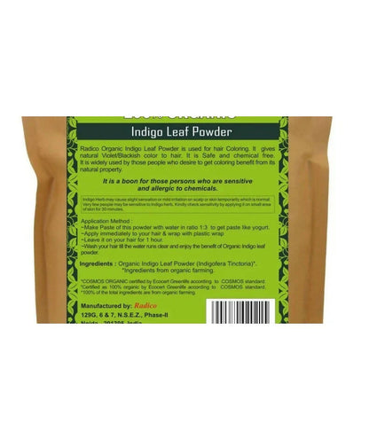 Radico Organic Indigo Leaf Powder Hair Color