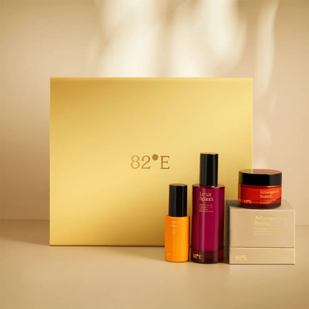 82°E By Deepika Padukone The Skincare Gift Kit In Gold -Kit