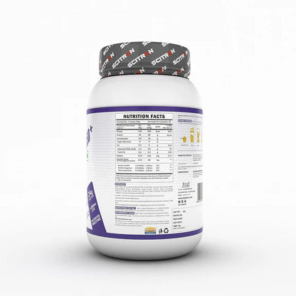 Scitron Whey Hydrolyzed Synbiotic 100% Hydrolyzed Protein Powder Chocolate Flavor - 1 kg