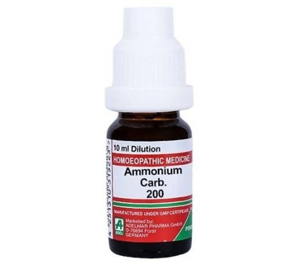 Adel Homeopathy Ammonium Carb Dilution -200 CH