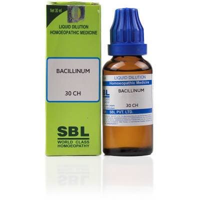 SBL Homeopathy Bacillinum Dilution -30 CH