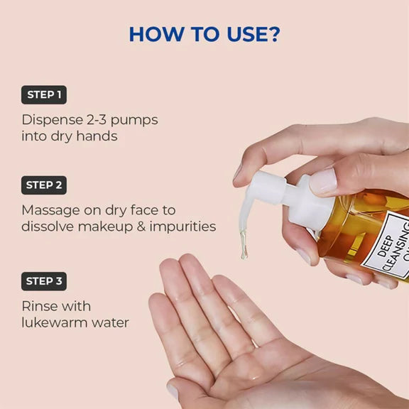 DHC Beauty Deep Cleansing Oil, Makeup Remover For All Skin Types - 30 ml