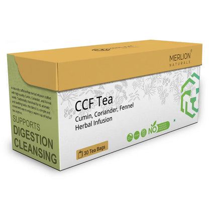 Merlion Naturals CCF Tea (Cumin, Coriander and Fennel Tea Bag) - 30 Tea bags