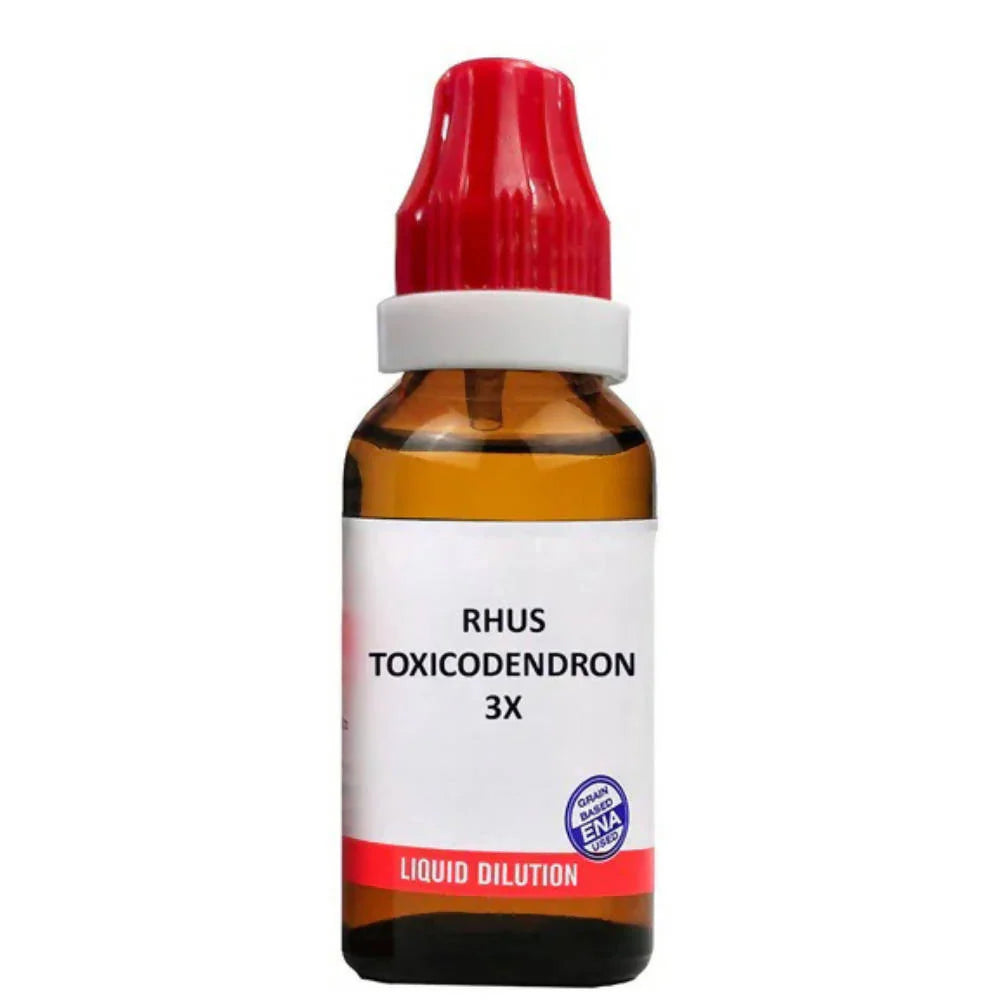 Bjain Homeopathy Rhus Toxicodendron Dilution -30 ml - 6 CH