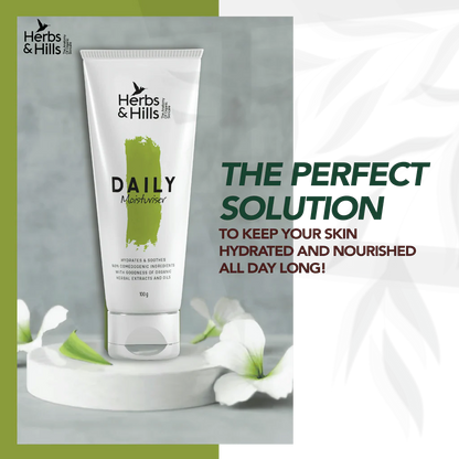 Herbs & Hills Daily Moisturiser - 100 gm