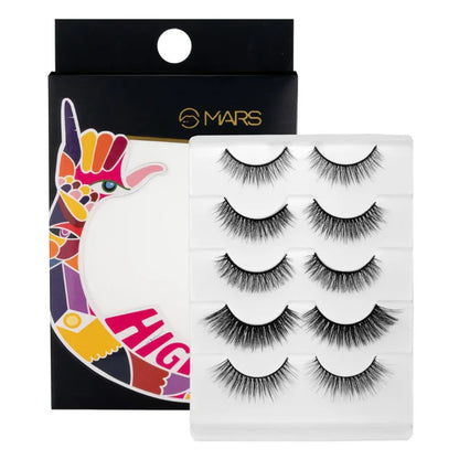 MARS Cosmetics Highlash False Eyelashes Set - 02 Dramatic - 5 pair