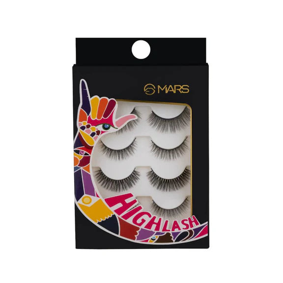 MARS Cosmetics Highlash False Eyelashes Set - 03 Natural Dramatic - 5 pair