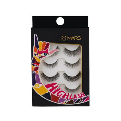 MARS Cosmetics Highlash False Eyelashes Set - 03 Natural Dramatic - 5 pair