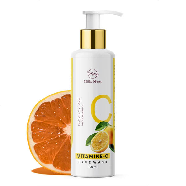 Milky Moon Vitamin C Face Wash for Brightening Face Cleanser - 100 ml