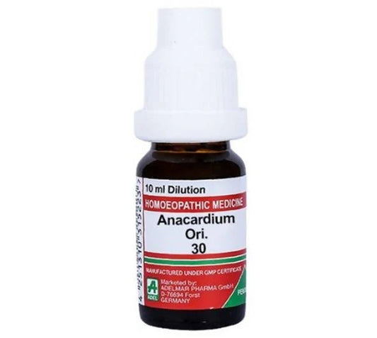 Adel Homeopathy Anacardium Ori Dilution -30 CH