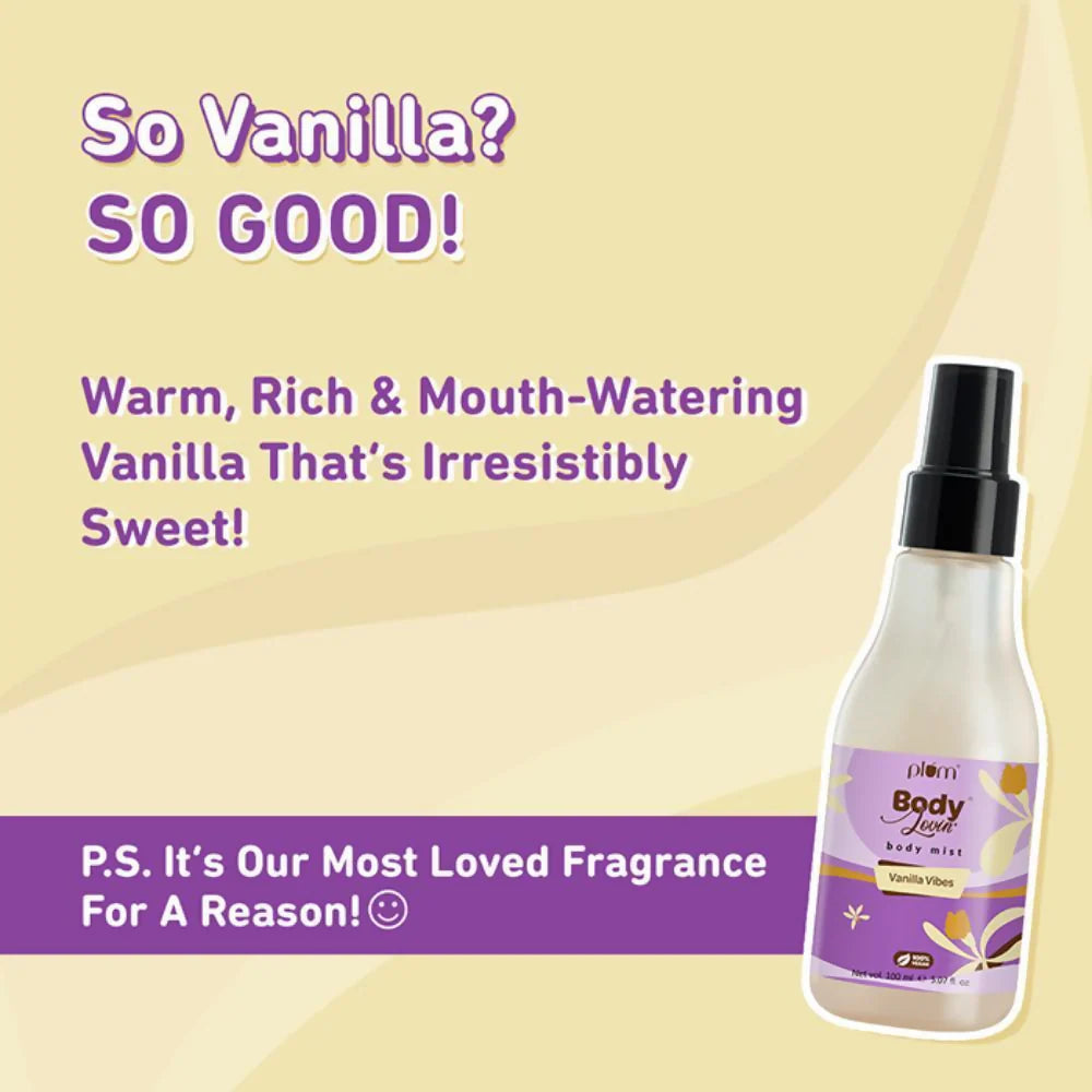 Plum BodyLovin Vanilla Vibes Body Mist - 100 ml