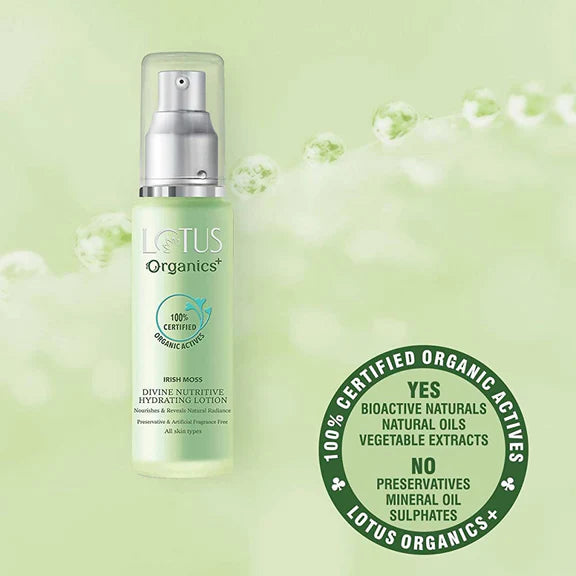 Lotus Organics+ Divine Nutritive Hydrating Lotion SPF20 - 50 gm