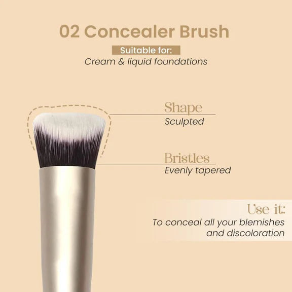 Milagro Beauty Concealer Brush 02 - 1 pc