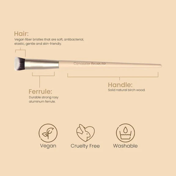 Milagro Beauty Concealer Brush 02 - 1 pc