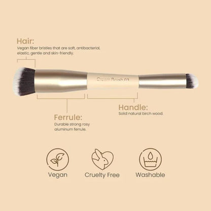 Milagro Beauty Dual End Cream Brush 03 - 40 gm