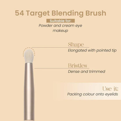 Milagro Beauty Target Blending Brush 54 - 1 pc