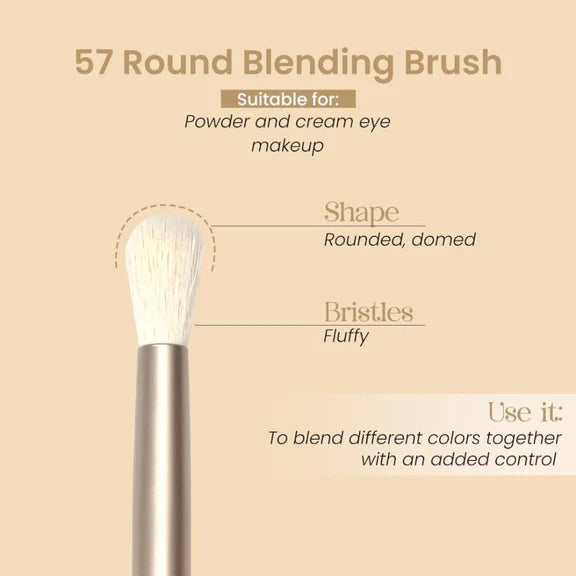 Milagro Beauty Round Blending Brush 57 - 1 pc