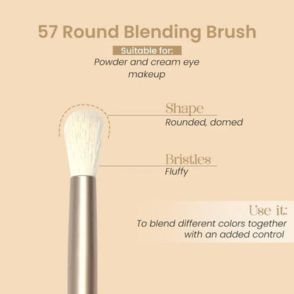 Milagro Beauty Round Blending Brush 57 - 1 pc