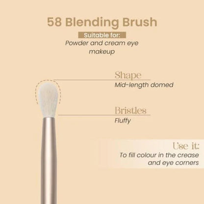 Milagro Beauty Blending Brush 58 - 1 pc
