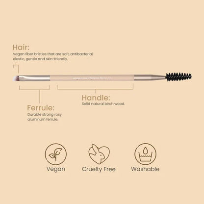Milagro Beauty Angle Liner Spoolie Brush 63 - 1 pc