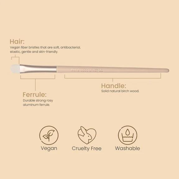 Milagro Beauty Cut Crease Brush 68 - 1 pc