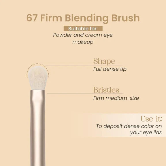 Milagro Beauty Firm Blending Brush 67 - 1 pc
