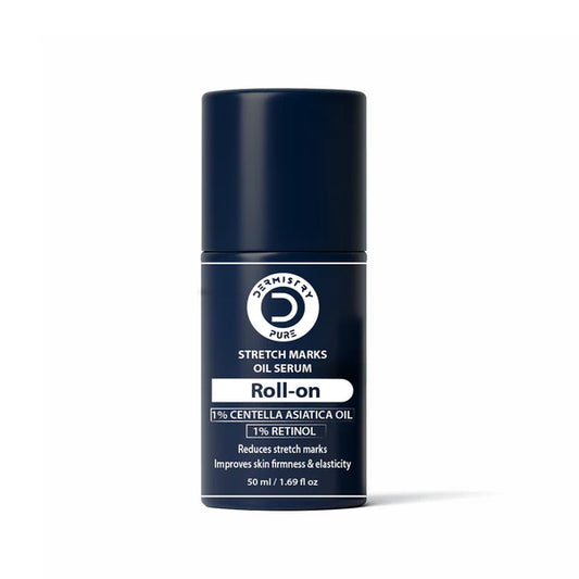 Dermistry Stretch Marks Scar Removal Roll On Oil Serum - 50 ml