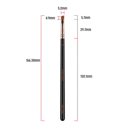 Miss Claire M33 - Angled Eyeliner Brush (S) - Rose Gold - 1 pcs
