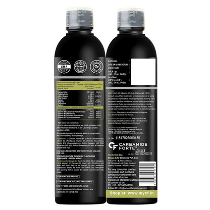 Carbamide Forte L-Carnitine 3300mg Liquid - Green Apple - 450 ml