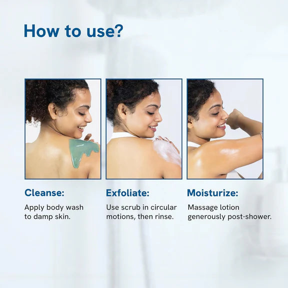 BeBodywise Strawberry Skin Pack Kit (Body Wash, Body Lotion & Bath Scrub) - combo